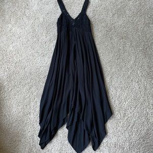 Bamblue woman's Cana One Size Dress with Sequin straps Black